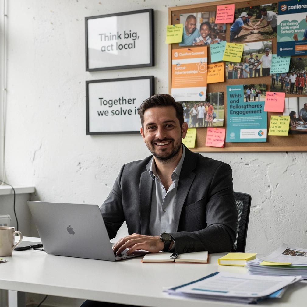 Diagramă vizuală clară ce prezintă pașii concreți pentru implementarea soluțiilor la problemele locale identificate.